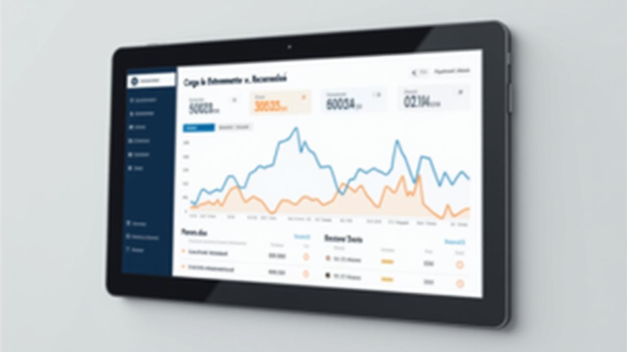 Mockup de dashboard mostrando la Carga de Entrenamiento vs. Recuperación